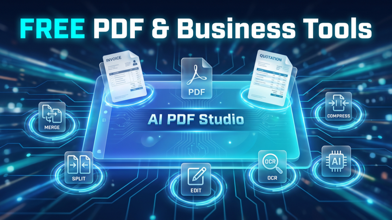 AI PDF Studio Main View